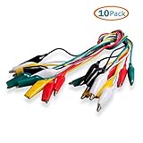 HTTX Test Lead Set with Alligator Clips 10-Pack (5-Pair) [20 inch] Small Size [並行輸入品]