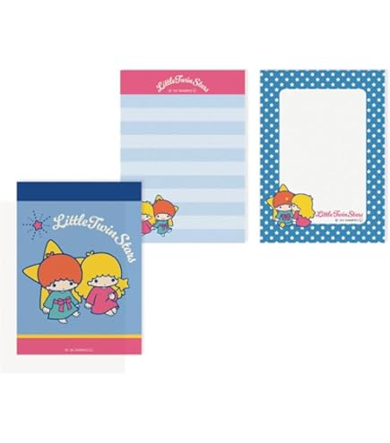 リトルツインスターズ メモ帳セット ゆうこりん かくれんぼ