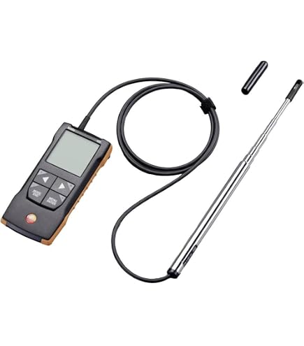 Amazon | テストー 風速計 testo 425 熱線式伸縮ハンドルプローブ