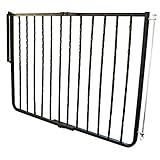 Cardinal Gates WI-30-BK Wrought Iron Décor Gate, Black