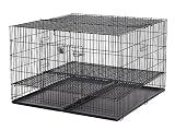 MidWest Puppy Playpen with 1 Inch Mesh Floor Grid 48L (Large Model 248-10) [並行輸入品]