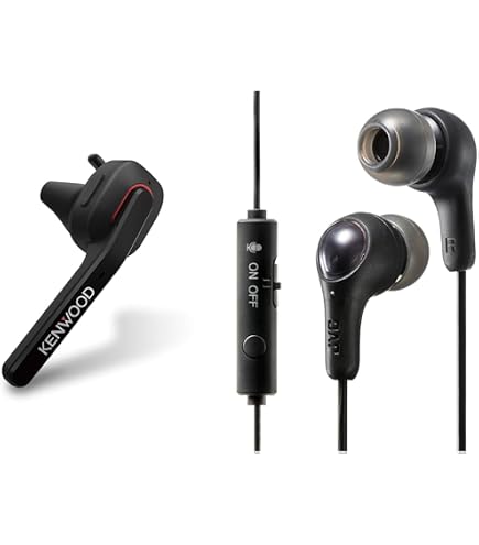 Amazon.co.jp: 【セット買い】 JVCケンウッド KENWOOD KH-M700-B 片耳