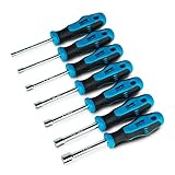 Capri Tools(カプリツールズ) 25000-NDS7H3PS Kontour ナットドライバセット 中空軸 インチサイズ 7本組