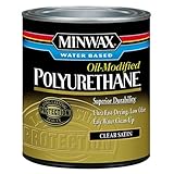 Minwax 230254444 Minwax Water Based Oil-Modified Polyurethane 1/2 Pint Satin [並行輸入品]