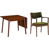 Amazon｜カリモク60 ダイニング3点セット バタフライテーブル