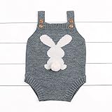 mimixiong 子供服ベビーニットウェアパンツベビージーンズ (0-6M, グレー)