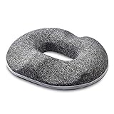 円座クッション 座布団 低反発 無重力 クッション ドーナツクッション 事務 正座 座り心地抜群 洗える 通気性 フォーム オフィス ・ 椅
