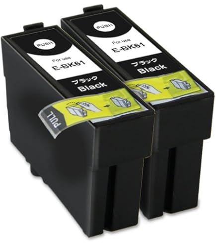 Amazon.co.jp: インク 【互換インク】 エプソン EPSON ICBK61 5