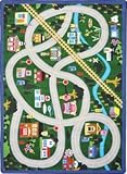 Joy Carpets Kid Essentials Active Play & Juvenile My Community Helpers Rug Multicolored 5'4 x 7'8 [並