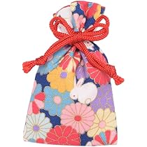 Amazon.co.jp: ひらの屋 お守り袋 巾着 パワーストーン 持ち塩 ミニ