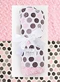 Baby Laundry Patterned Baby Blanket for Boys Girls - Pink Dot/Pink Swirl Baby (27x36) by Baby Laundr