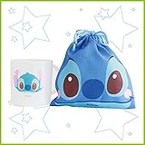 【ディズニー】保育園や小学校に持っていくのに便利♪ディズニーオールスター コップ＆巾着セット！スティッチ