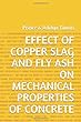 EFFECT OF COPPER SLAG AND FLY ASH ON MECHANICAL PROPERTIES OF CONCRETE