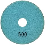 MK Diamond 159036 500 Grit Convex Wet Polishing Disc, 4 by MK Diamond