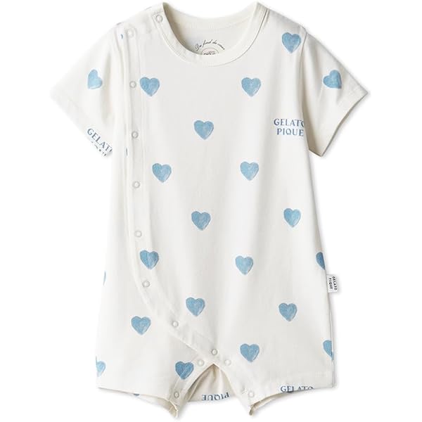 Amazon.co.jp: [ジェラート ピケ] BABYプリンロンパース