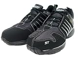 [マグナム] MAGUNAMU レースアップタイプ ST 301 セフティーシューズ　安全靴 (24.0 4E, ブラック)