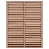 igarden　アイガーデン　アイウッド人工木ラティス　Ｈ120×Ｗ90cm　ルーバータイプ1枚　ナチュラル