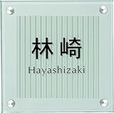 ユニソン　デコサイン　マレーナ 140×140　レイアウトA 　『表札　サイン　戸建』 　ボーダーB