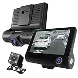 【Broadwatch】【360度ドライブレコーダ】フルハイビジョン３カメラ、駐車監視付