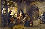 面白いゲーム – Frederick Arthur Bridgman – Unframed 44" by 28" GC-201501647-4428