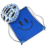 J@G ヘルメット こども用 自転車 ナップサック付き 超軽量 子供 可愛い ２サイズ (K-Mｻｲｽﾞ ﾊﾁ)