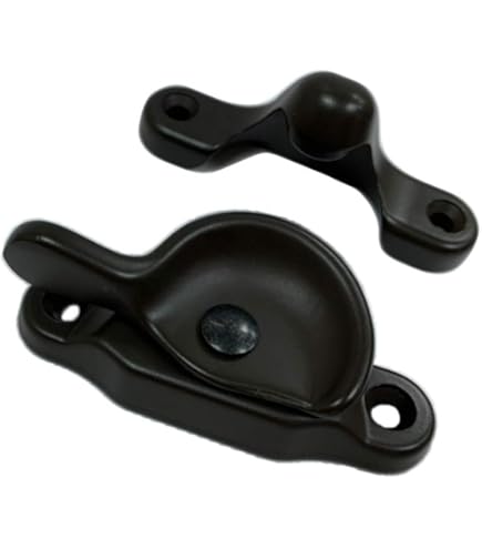 Prime-Line® Bronze Die Cast Anti-Swivel Tab Sash Lock And Keeper - View #6