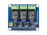 Waveshare Raspberry Pi拡張ボード電源リレーボードモジュールキット Raspberry Pi 3 2 A + B + 2B 3B用、リモートコントロール メイクホームアプライアンスインテリジェント