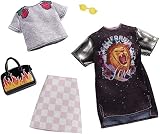 バービー チェック柄 ロックバンド Tシャツ ファッションパック