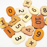 木のおもちゃSoopsori(スプソリ)木製知育マグネット 数字計算ブロック