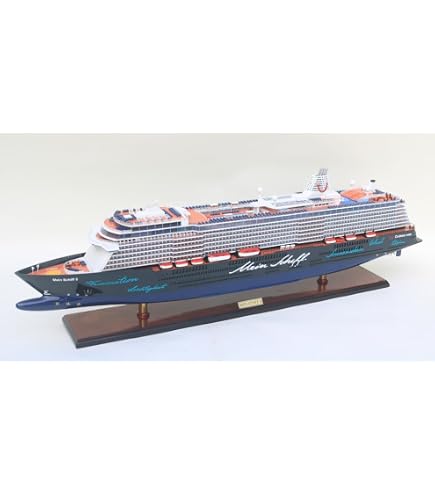 Amazon | 木製 手創り 模型船 QUEEN MARY Ⅱ 【Wooden Model Boat