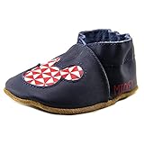 Robeez Mickey Geo ベビー 米国 0-6 Months ブルー スリッパ [並行輸入品]
