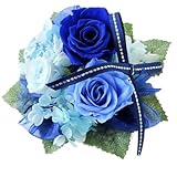 花由 プリザーブドフラワー パレット grandbleu 青