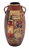 Deco 79 52376 Ceramic Vase, 8' x 16' [並行輸入品]