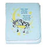 CafePress – Great Dane Harle Twinkle幼児毛布 – スーパーソフトベビー毛布、新生児おくるみ ブルー 047520280625CD2
