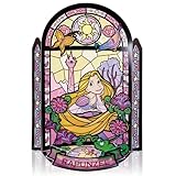 カワダ(Kawada) クミテラ 塔の上のラプンツェル（ステンドグラスデザイン) 9×13×6cm 8才以上 クラフトキット インテリア KT-037