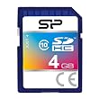 シリコンパワー SDHCカード 4GB Class10 永久保証 SP004GBSDH010V10