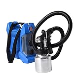 H omcom 650 WペイントSprayer HVLP電動スプレーキット