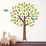 Petit Collage Wall Decal, Polka Dot Tree by Petit Collage