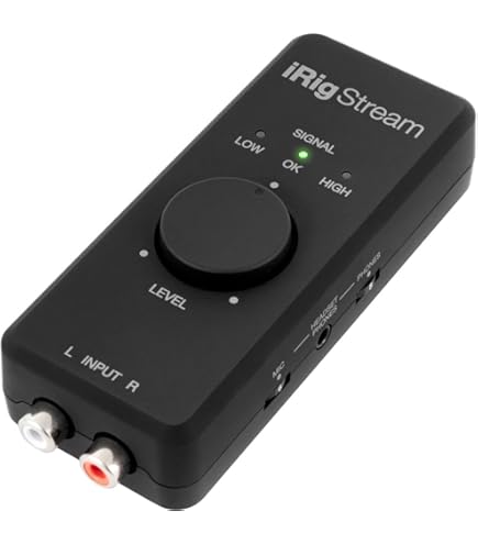 Amazon.co.jp: IK Multimedia(アイケーマルチメディア) iRig Stream