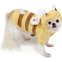 ペット 犬 猫 服 まとめ売り　ペットパラダイス　犬服　ダックス　DM DS Amazon | ペットパラダイス 犬 服 犬の服 パーカー 蜂 ミツバチ