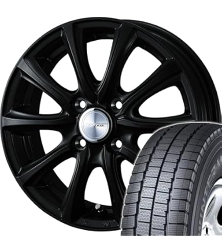 【中古品】160系プロボックス スタッドレスタイヤ＆アルミホイールセット プロボックス 160（自動車 冬タイヤ、ホイールセット）｜タイヤ