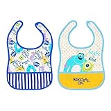 ▲▽ディズニー【disney】国内正規品△▼2枚組モンスターズキャッチポケット付お食事エプロン (00, 60)