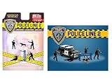 アメリカン ジオラマ 1/64 フィギア ポリス ライン 2 American Diorama Figure Police Line II Mijo限定 [並行輸入品]