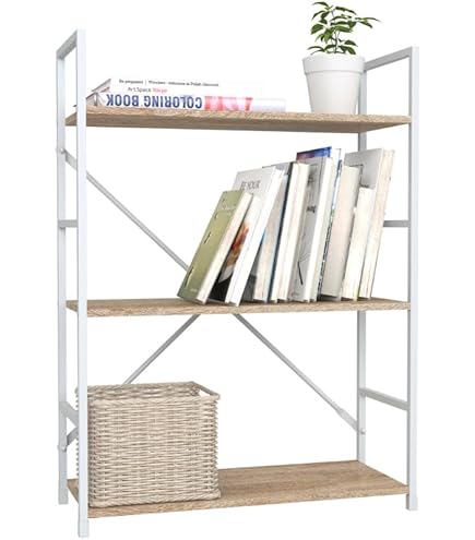 Amazon｜インテリア共和国 オープンシェルフ おしゃれ ラック 本棚