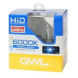 ミラリード(MIRAREED) HIDバルブ GWL プレミアムホワイトHIDバルブD4R/D4S 6000K 【車検対応】 S1403