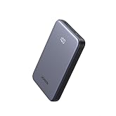 UGREEN Zapix【小型・軽量/10000mAh/USB-C&USB-A/PD20W/2台同時充電】モバイルバッテリー 灰色 PB507 | 急速充電/小電流モード/残量パーセント表示/コンパクト/PSE技術基準適合 iPhone18/Andr