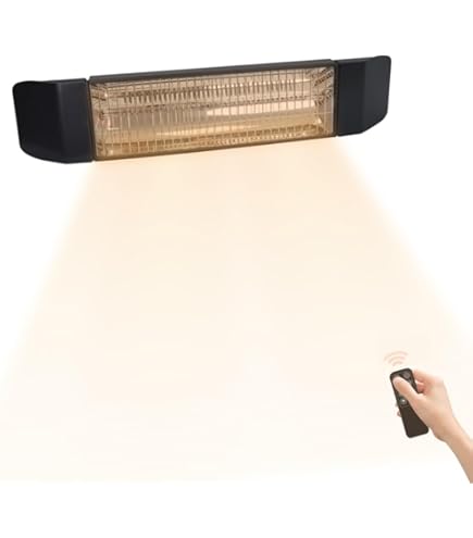 Amazon | ZAPJQL 屋外ヒーター ハロゲン 電気ストーブ パティオ