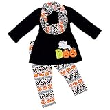 Unique Baby SHIRT ベビー・ガールズ カラー: ブラック
