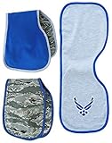 TC US Air Forceロゴベビー3 pc Burpよだれかけ布セット