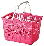 ヒマラヤ化学工業 フェアリー バスケット S ディープピンク 385×270×高さ260mm DP